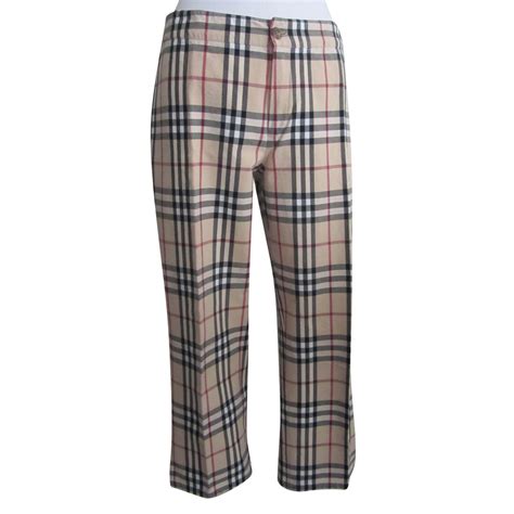 burberry pigiama pantaloni|Burberry Pantaloni Pigiama Nova Check .